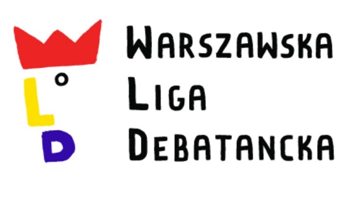 Na zdjęciu logo ligi debatanckiej.