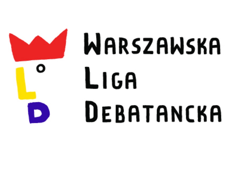 Na zdjęciu logo ligi debatanckiej.