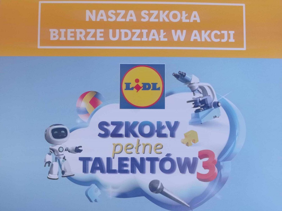 Na zdjęciu plakat promujący akcję.