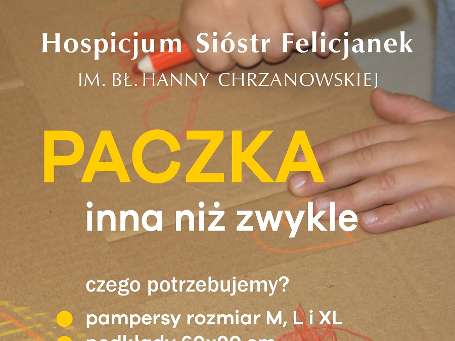 Na zdjęciu plakat promujący akcję.