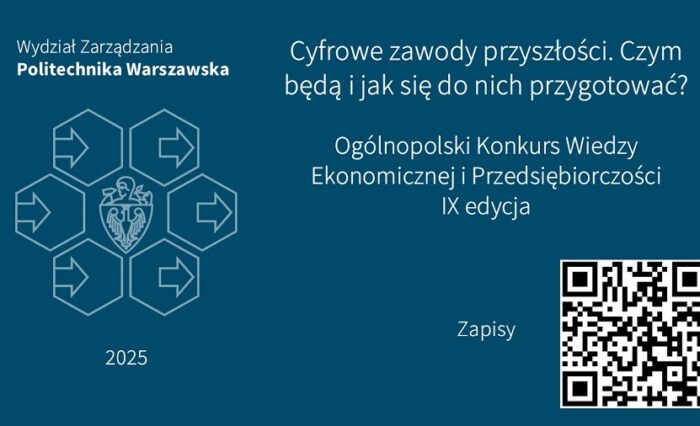 Na zdjęciu plakat promujący konkurs.